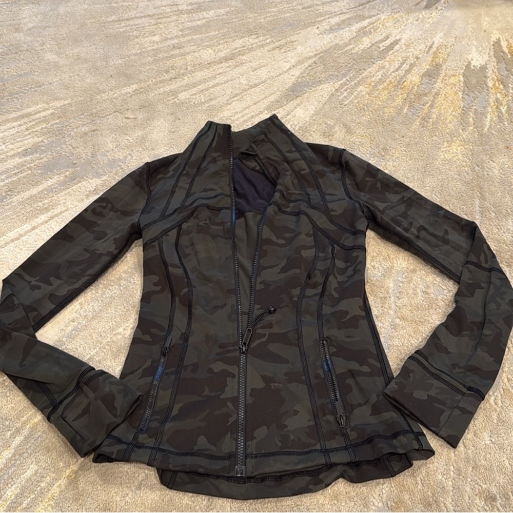 Camo Lululemon Define Jacket